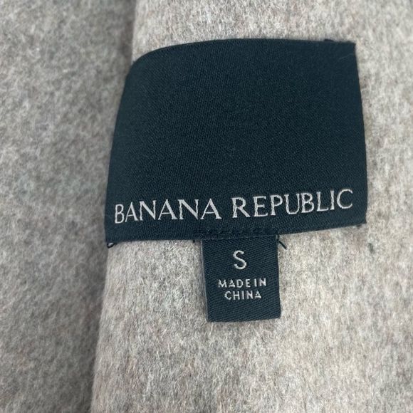 Banana Double Face Box Pleat Swing Coat - NWT - SZ Small - Picture 7 of 11